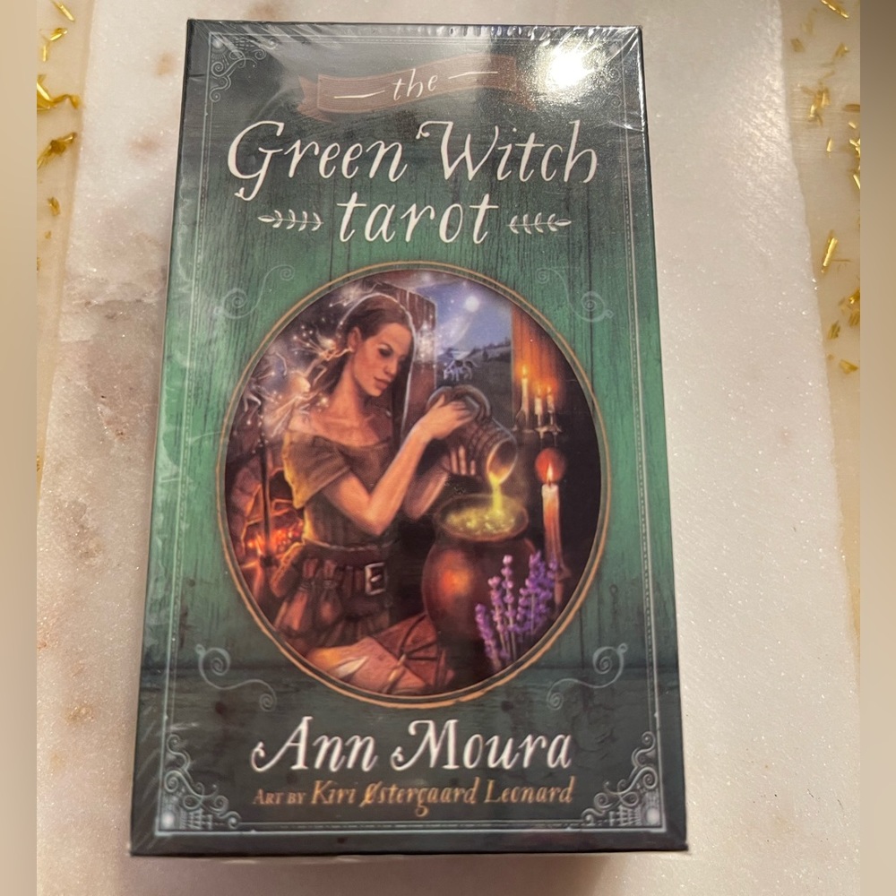 The Green Witch Tarot Cards Deck - 78 Oracle Cards